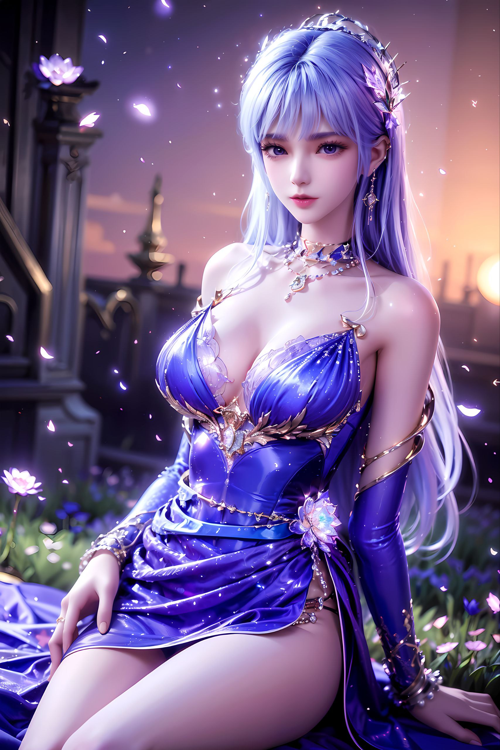 她通过In